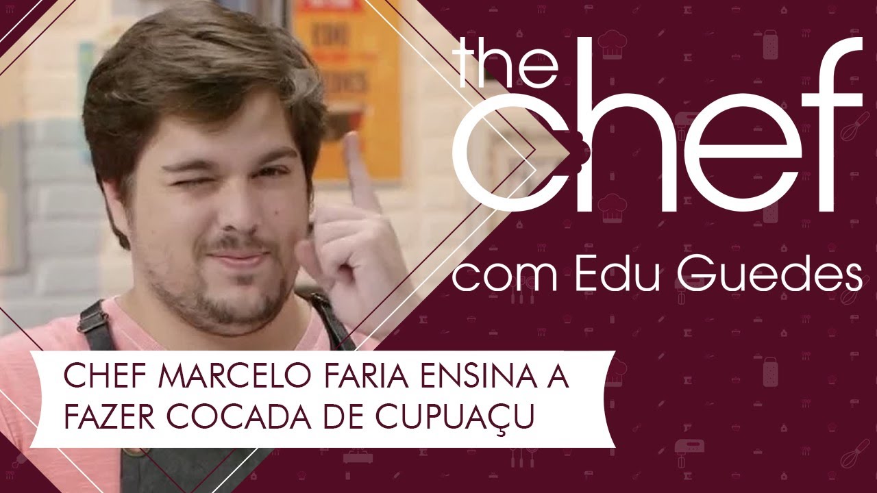 Cocada de cupuaçu: chef Marcelo Faria ensina a preparar | THE CHEF