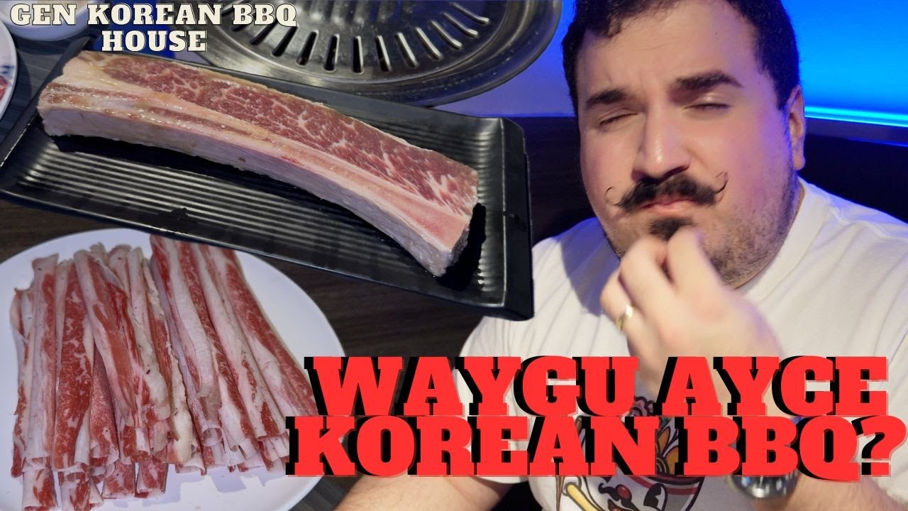 Bottomless WAYGU Korean BBQ in Orlando!