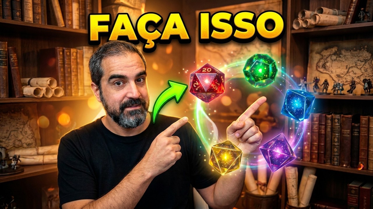 O ciclo do RPG - Básico de como mestrar - NARRANDO COMO MESTRE 02