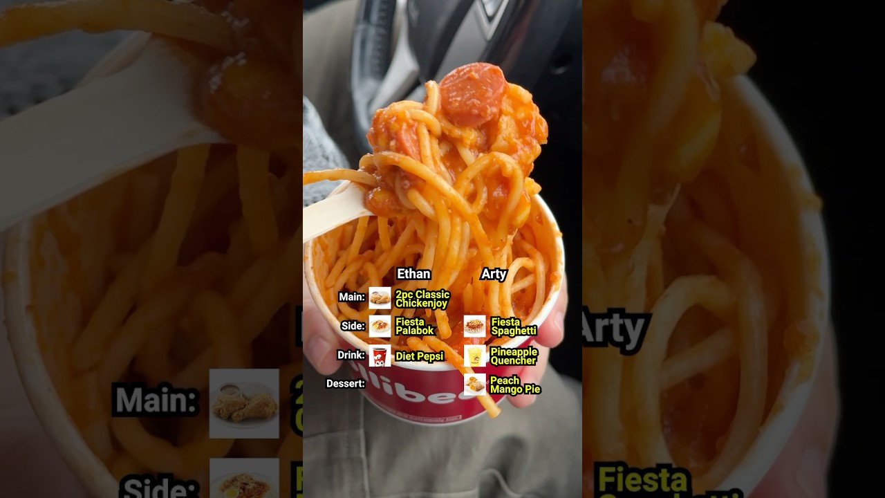 Drafting the Ultimate Jollibee Combo w/ @EthanTylerSmith