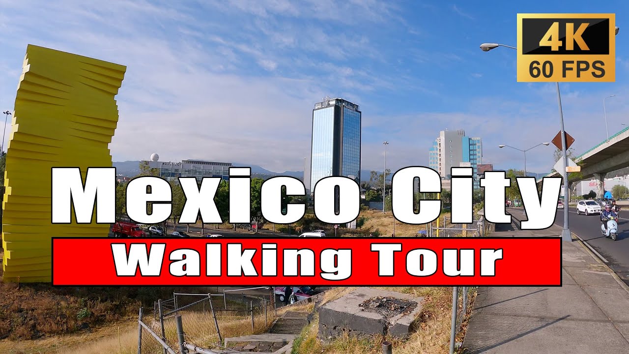 Cuidad de México | Avenida Anillo Periférico | Walking Tour 4K 60 fps