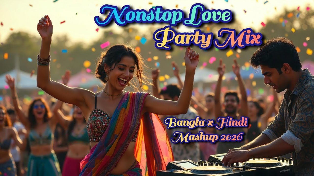 Bangla Hindi Romantic DJ Mashup 2026 | Nonstop Love Mix | Heart Touching Party Vibes