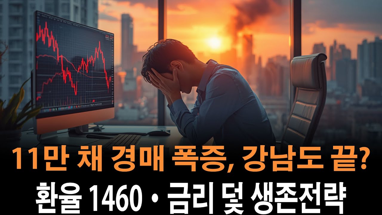 11만 채 ‘빨간딱지’ 경매 폭증… 강남·여의도까지 무너지는 2026 자산시장 경고등