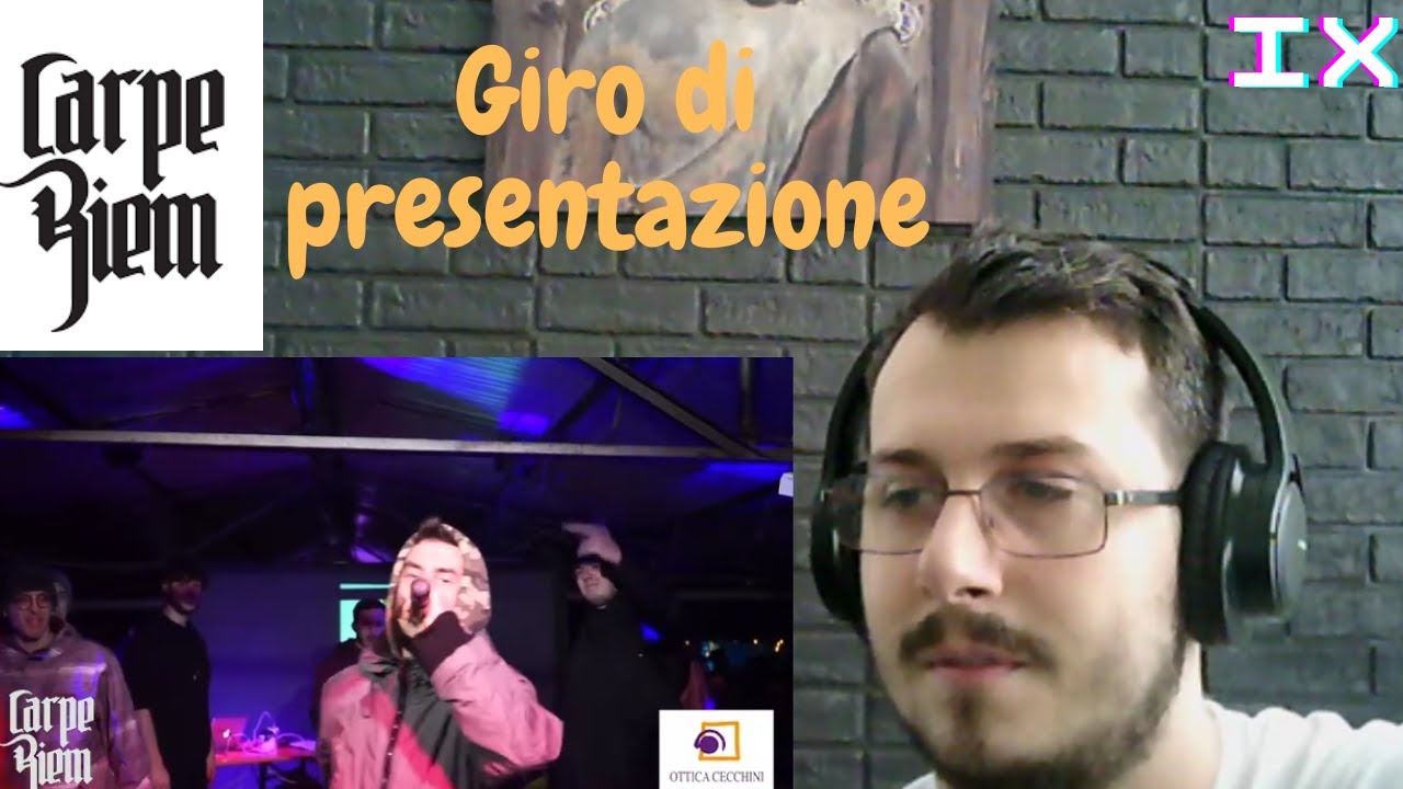 Reazione Carpe Riem vol.IX: Giro di Presentazione REACTION