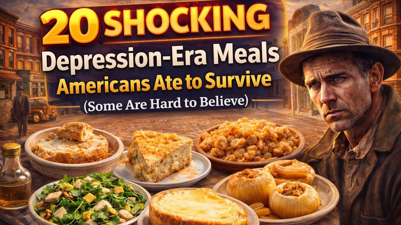 20 SHOCKING Depression-Era Meals Americans Ate to Survive (Some Are Hard to Believe)