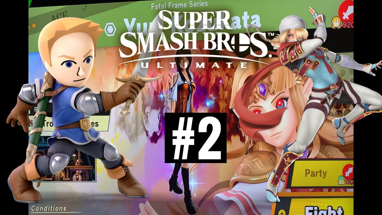 Super Smash Bros: Ultimate - Part 2 - Sheik & Mii Swordfighter! - World of Light!￼