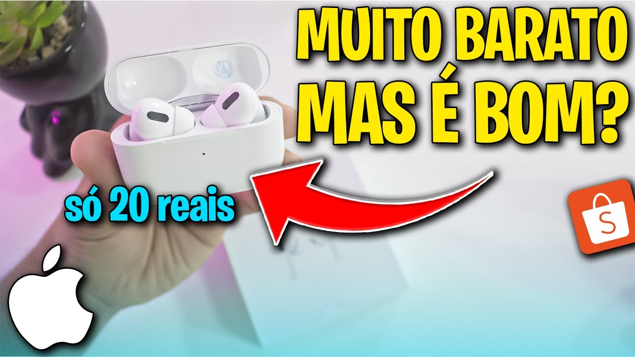 20 reais 😱 Fone Bluetooth INPODS 13! MUITO BARATO, MAS &Eacute; BOM? Unboxing e review completo do 13 TWS