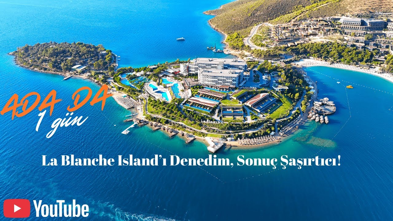 Yarım ada konseptli otelde 1 günde neler yapılır? Bodrum La Blanche Island'ı denedim. Şaşırtıcı!!!