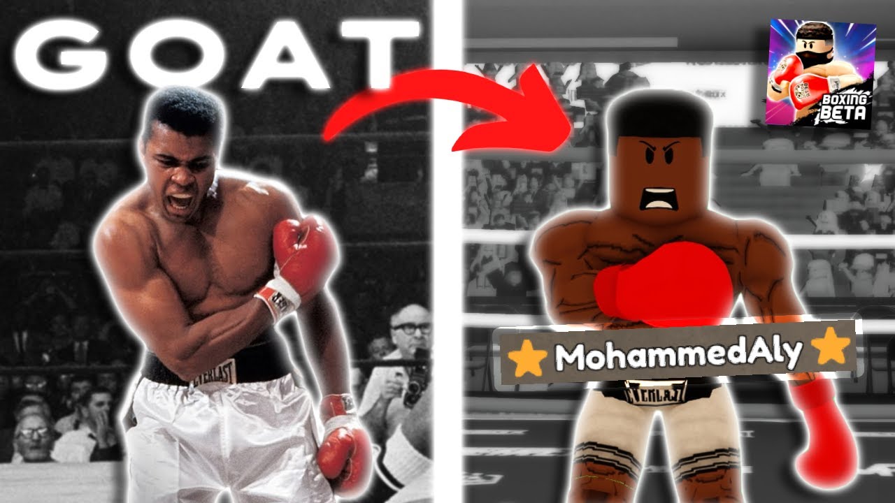 MUHAMMAD ALI IN BOXING BETA (ROBLOX)