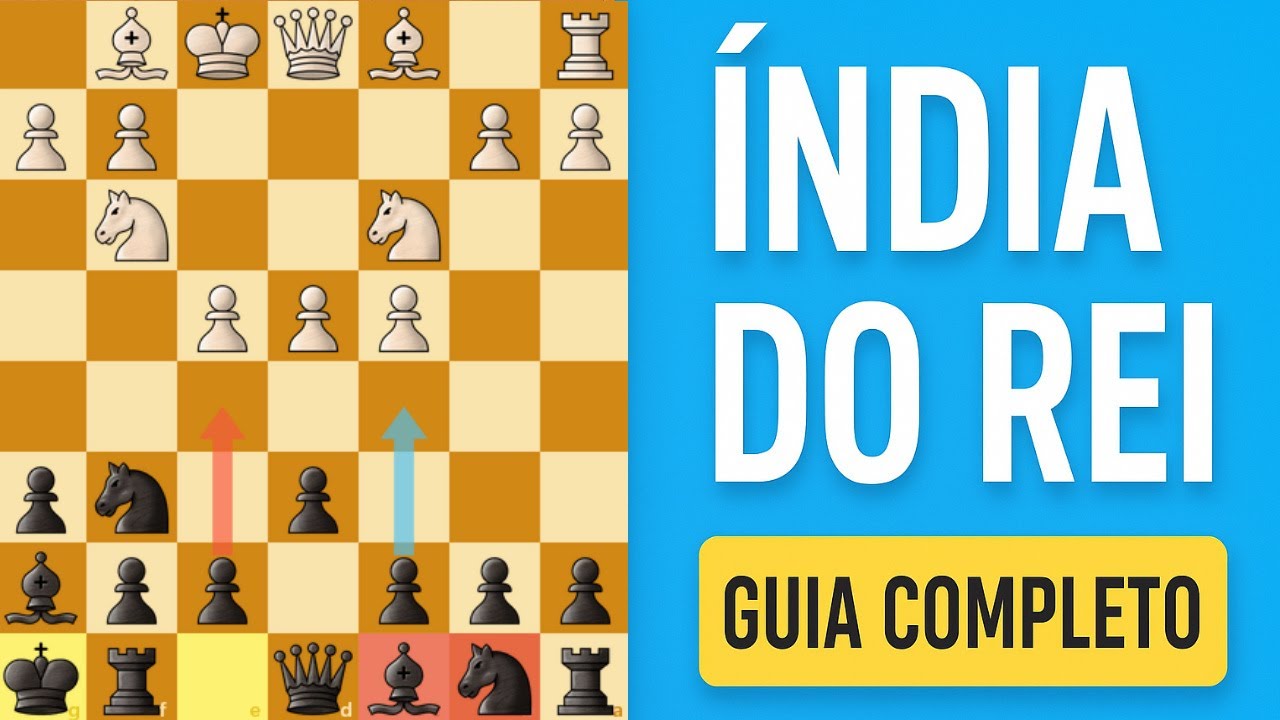 Como jogar a defesa índia do rei do zero - (passo a passo)