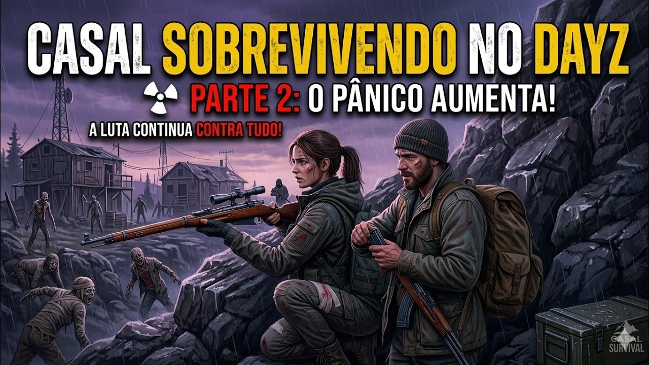 Um casal tentando sobreviver no Dayz - Parte 2