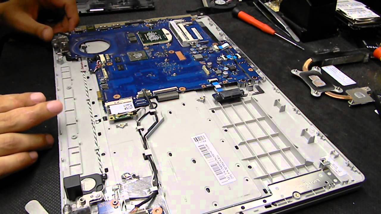 How to open Samsung RV511 i3 i5 i7 Nvidia Overheating