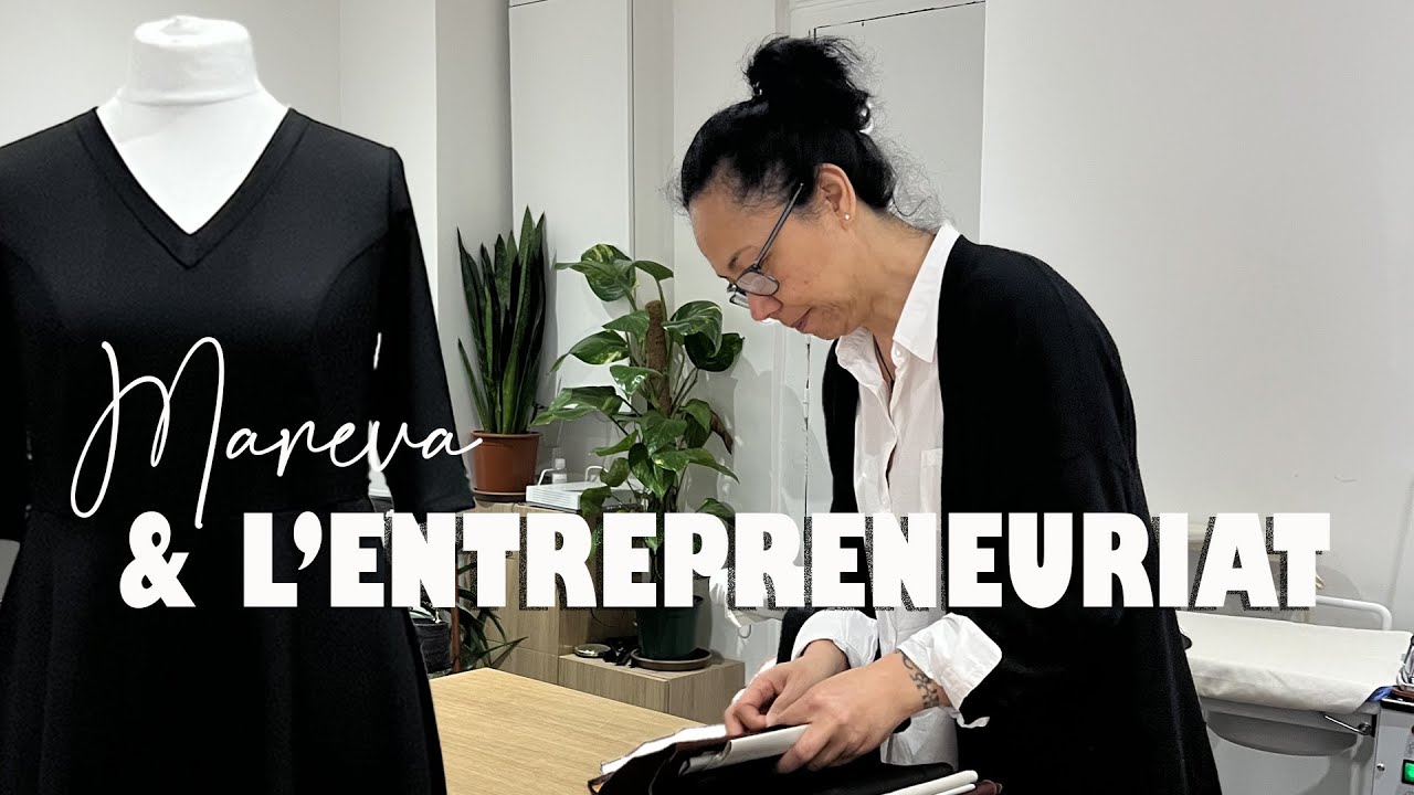 Créative, elle décide de monter son entreprise #entrepreneur  #reportage #couture