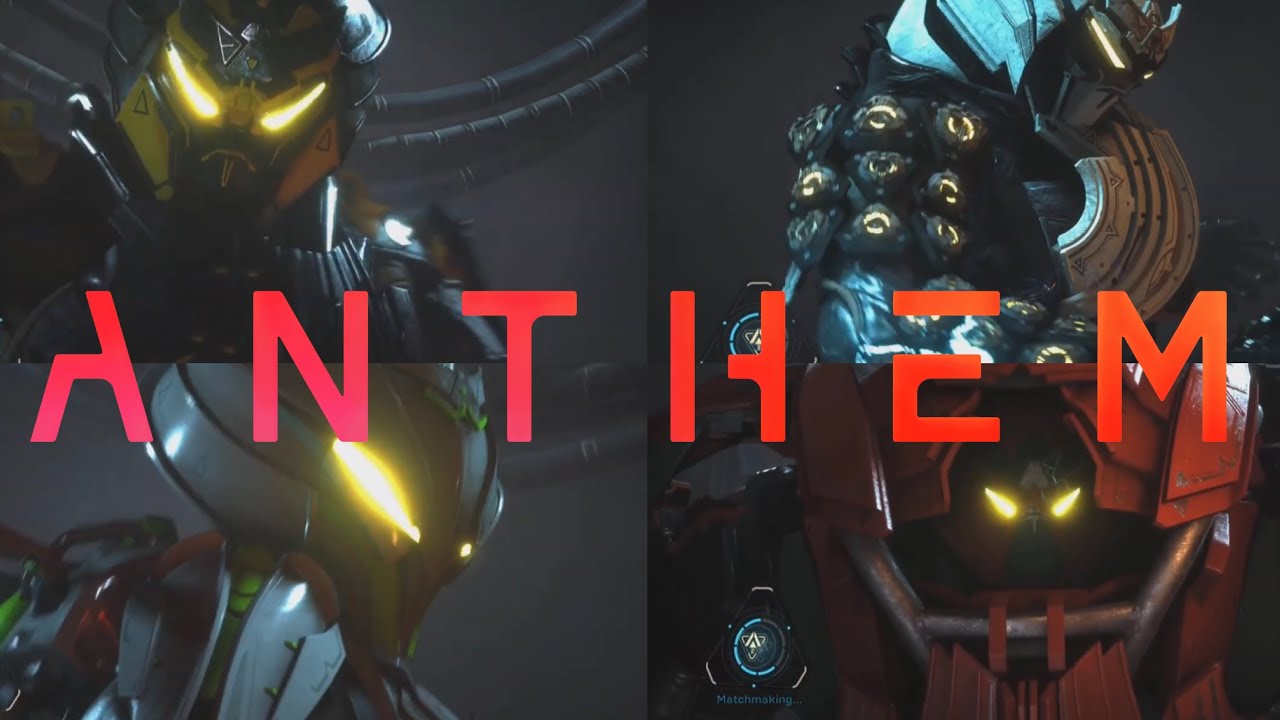 ANTHEM GAME - All Javelin Intros LOD Armor