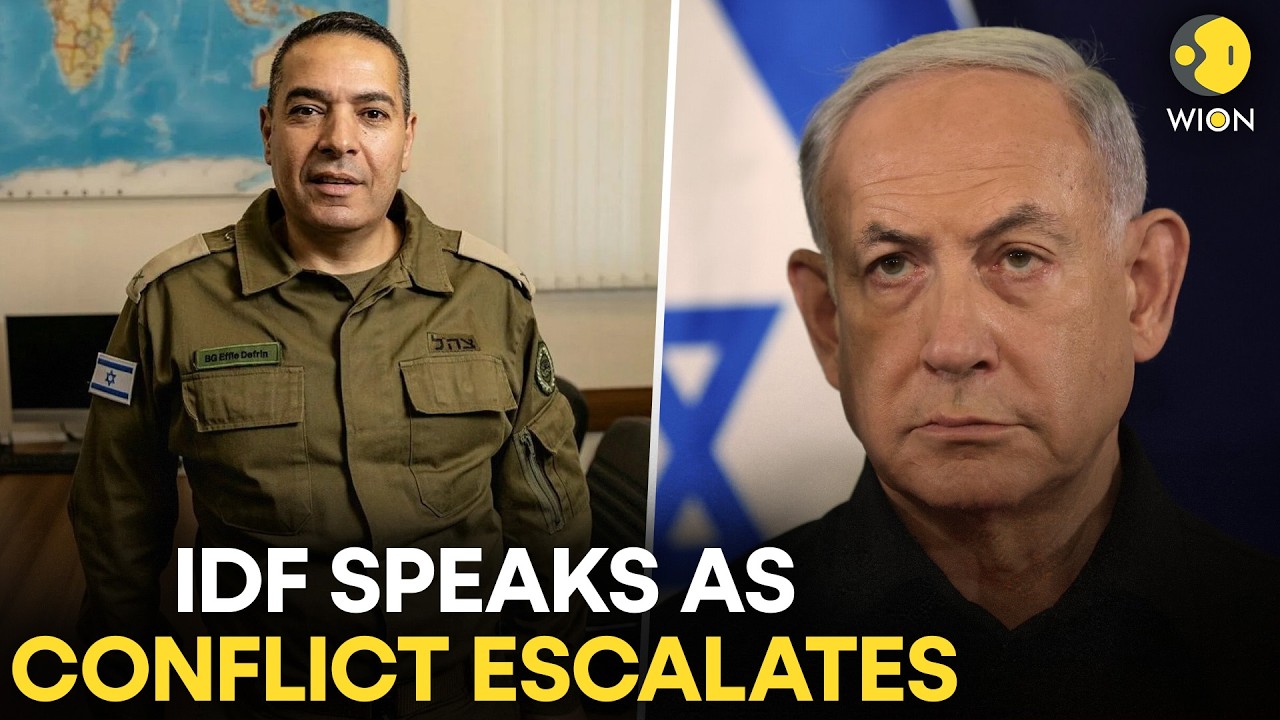 LIVE: Israeli Army Spokesperson Effie Defrin Briefs Journalists Amid Iran Conflict | WION