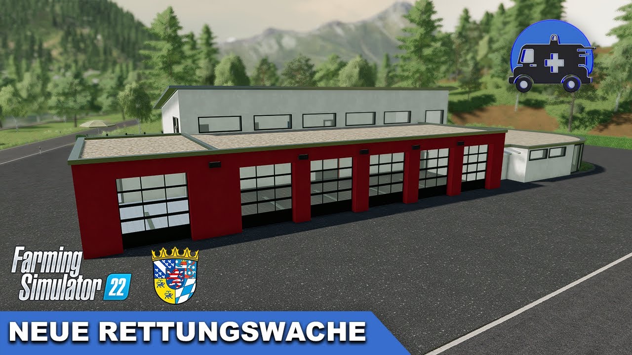 Die NEUE Rettungswache auf der Mittelberg! | LS22 | German