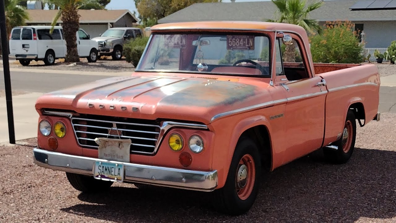 1964 Dodge D100 Sweptline Short bed truck 