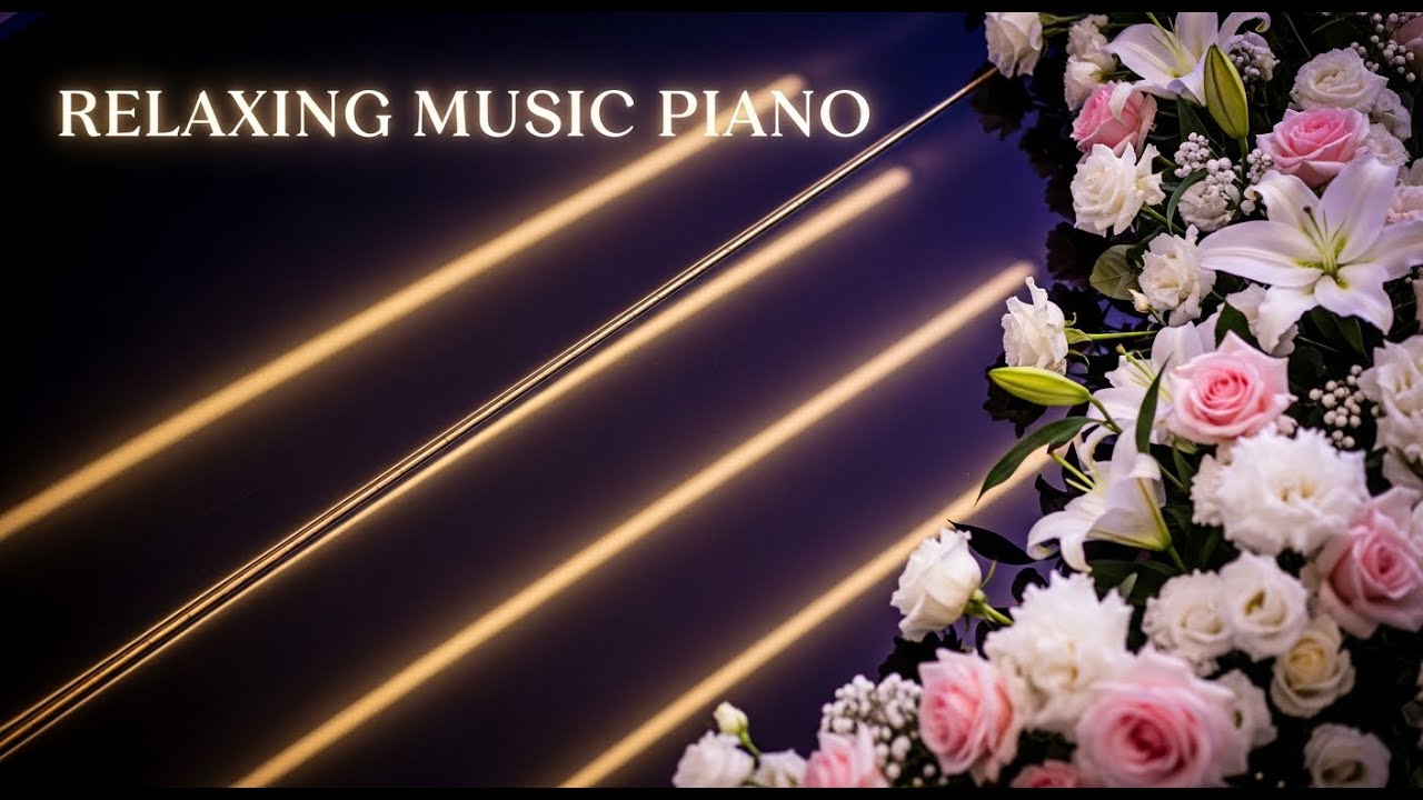 Piano Music for Stress Free Mind and Body 🌊 Relaxing Instrumental Piano