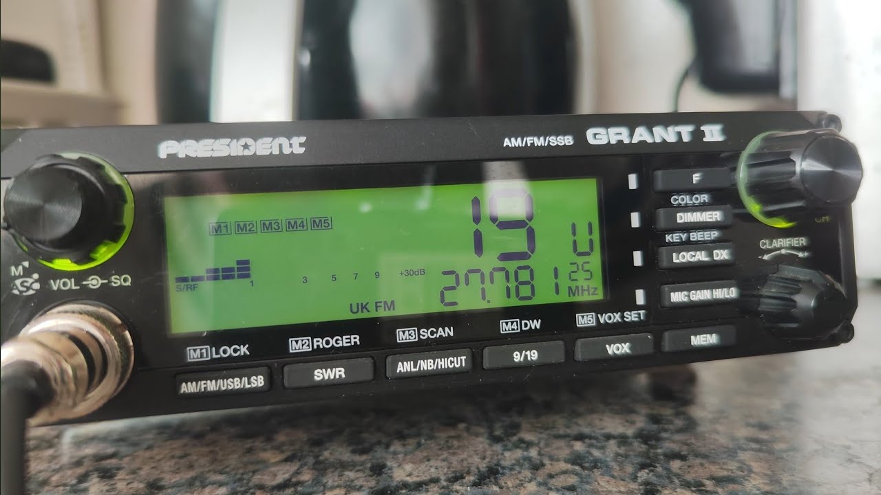 President Grant 2 premium am FM SSB CB radio