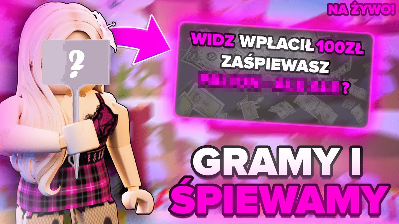 🎮LUŹNY STREAMEK Z KAMERKĄ🤪  LOSUJEMY ROBUXY 💰 67= WKURZAM SIĘ😡