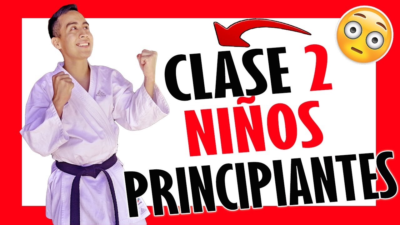 🥇C&oacute;mo APRENDER KARATE para NI&Ntilde;OS PRINCIPIANTES en Casa PASO a Paso // clase de karate para ni&ntilde;os de