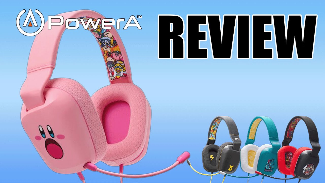 PowerA Wired Stereo Headset Nintendo Switch 2 REVIEW | Kirby, Fortnite, Pokemon, Mario Kart Editions