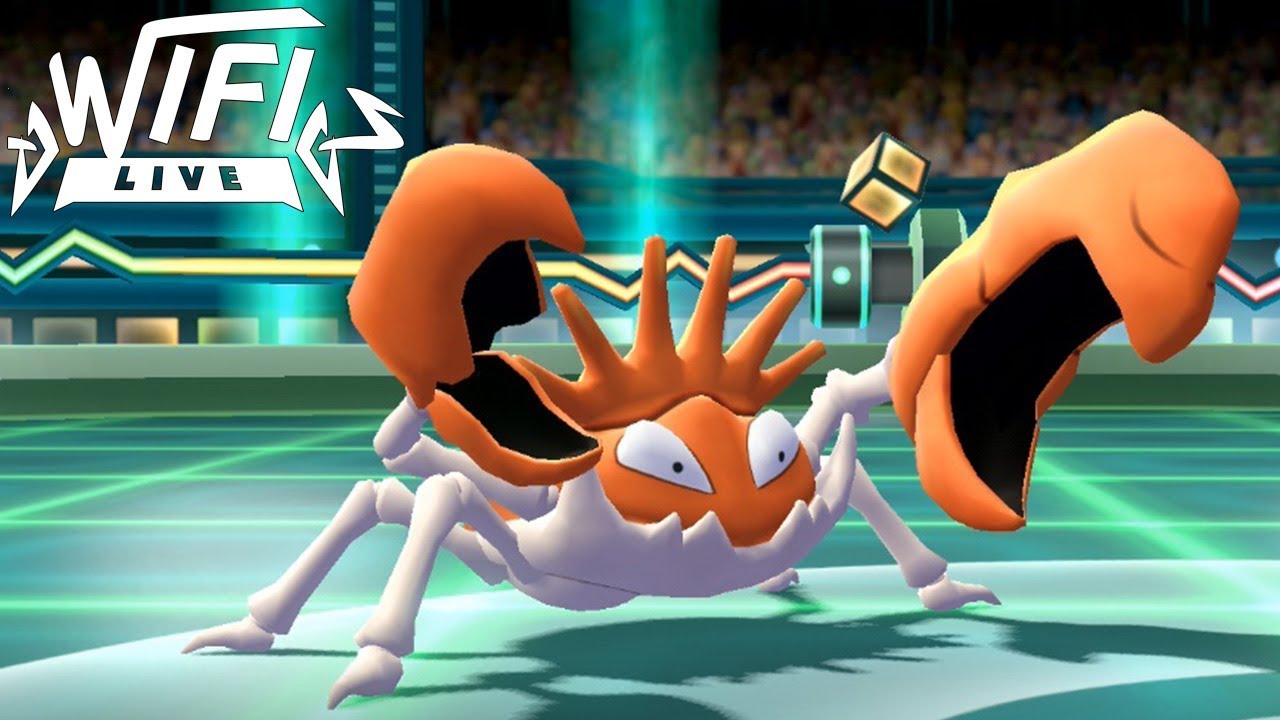 Pokemon Let's Go Pikachu & Eevee Wi-Fi Battle: Kingler Drops The Crabhammer! (1080p)
