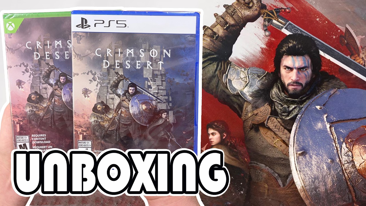 Crimson Desert (PS5 /Xbox Series X) Unboxing