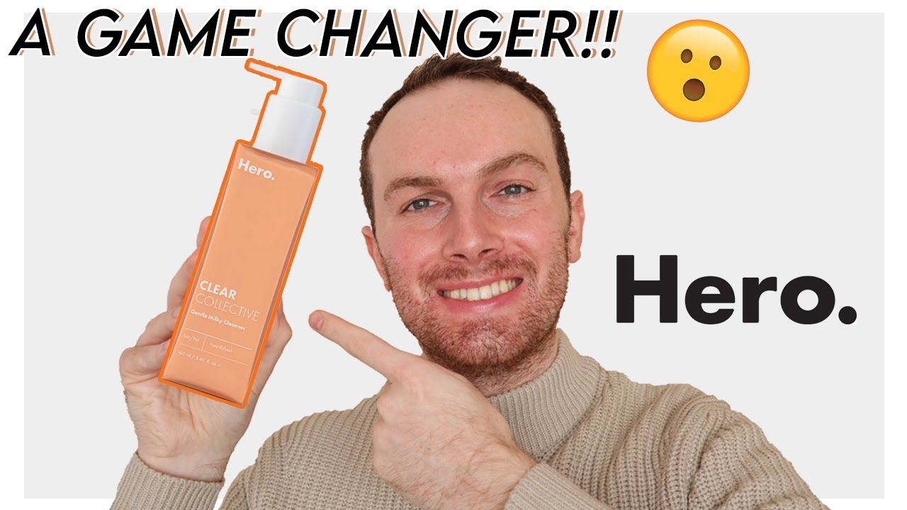 The Best Cleanser For Sensitive and Acne Prone Skin Types | Hero Cosmetics Gentle Milky Cleanser