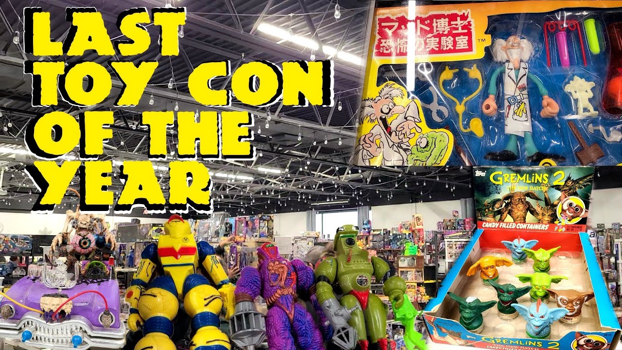 Винтажные находки на выставке игрушек Toy Con, декабрь 2025 г., Бриджвью, Иллинойс