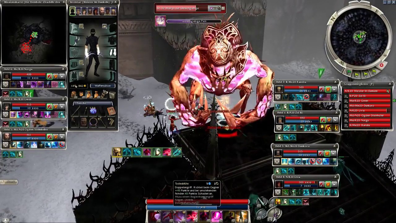 Guild Wars: Mallyx the Unyielding - Final DoA Quest 7. Heroes HardMode/HM (without Cons/Pcons)