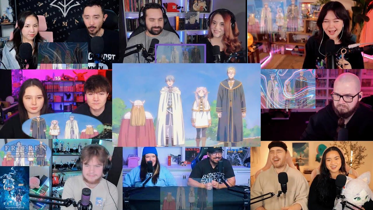 😢 Frieren Beyond Journey’s End Season 2 Opening “lulu” Reaction Mashup 💫