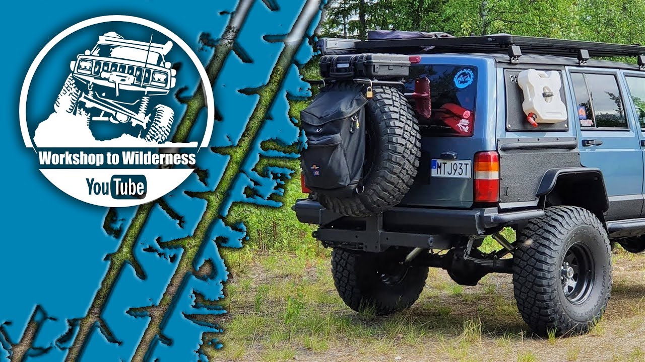 Jeep Cherokee XJ / Overland Storage / DIY Drawers & Gullwing Windows