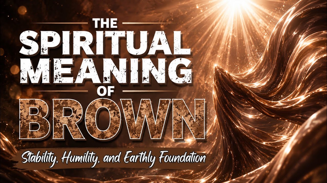 The Spiritual Meaning of Brown: Stability, Humility, and Earthly Foundation
