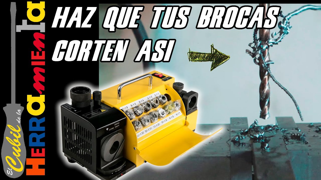 AFILADOR DE BROCAS VEVOR CON GRADUACION DE ANGULO