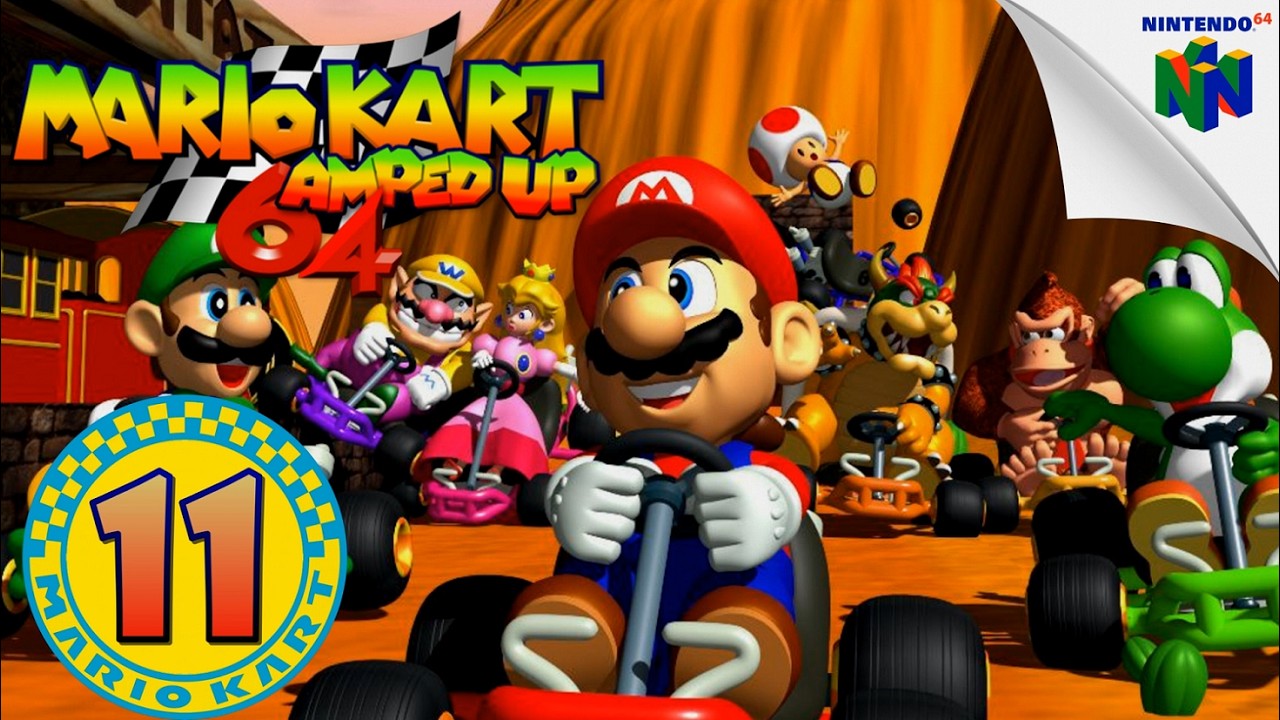Mario Kart 64 Amped Up [100%] - Part 11 - Die Musiknoten Schnitzeljagd [German]