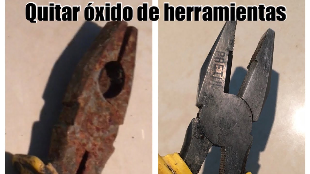 Eliminar el &Oacute;xido del metal usando vinagre Remedio que si funciona !