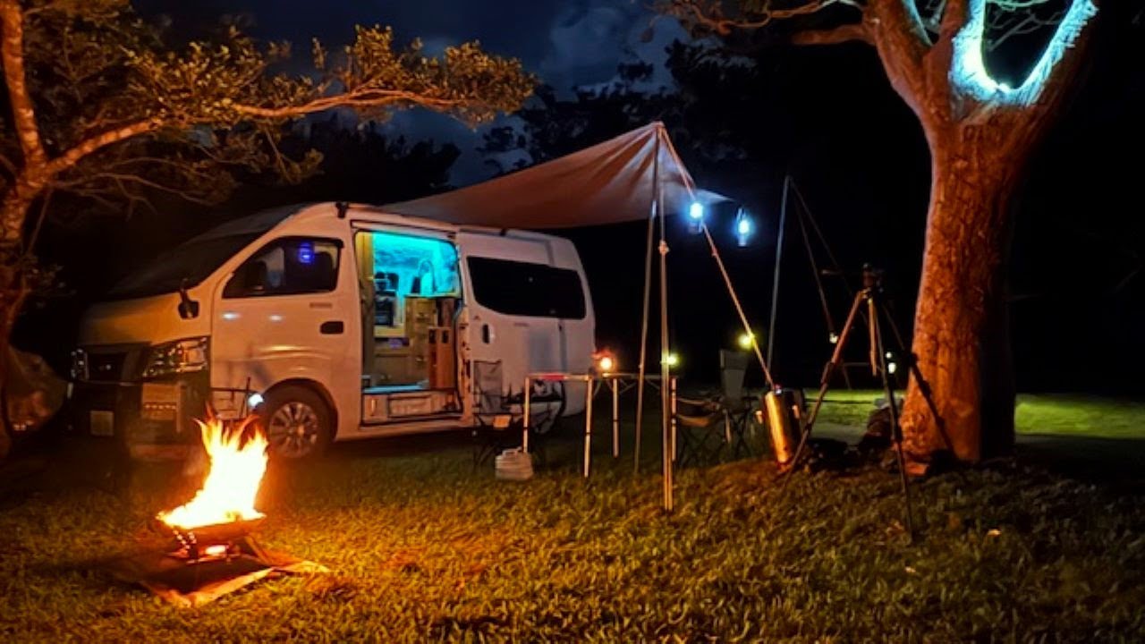 Off Grid Van Mountain Trip | Relaxing Nature | Camp Fire Cooking | ASMR