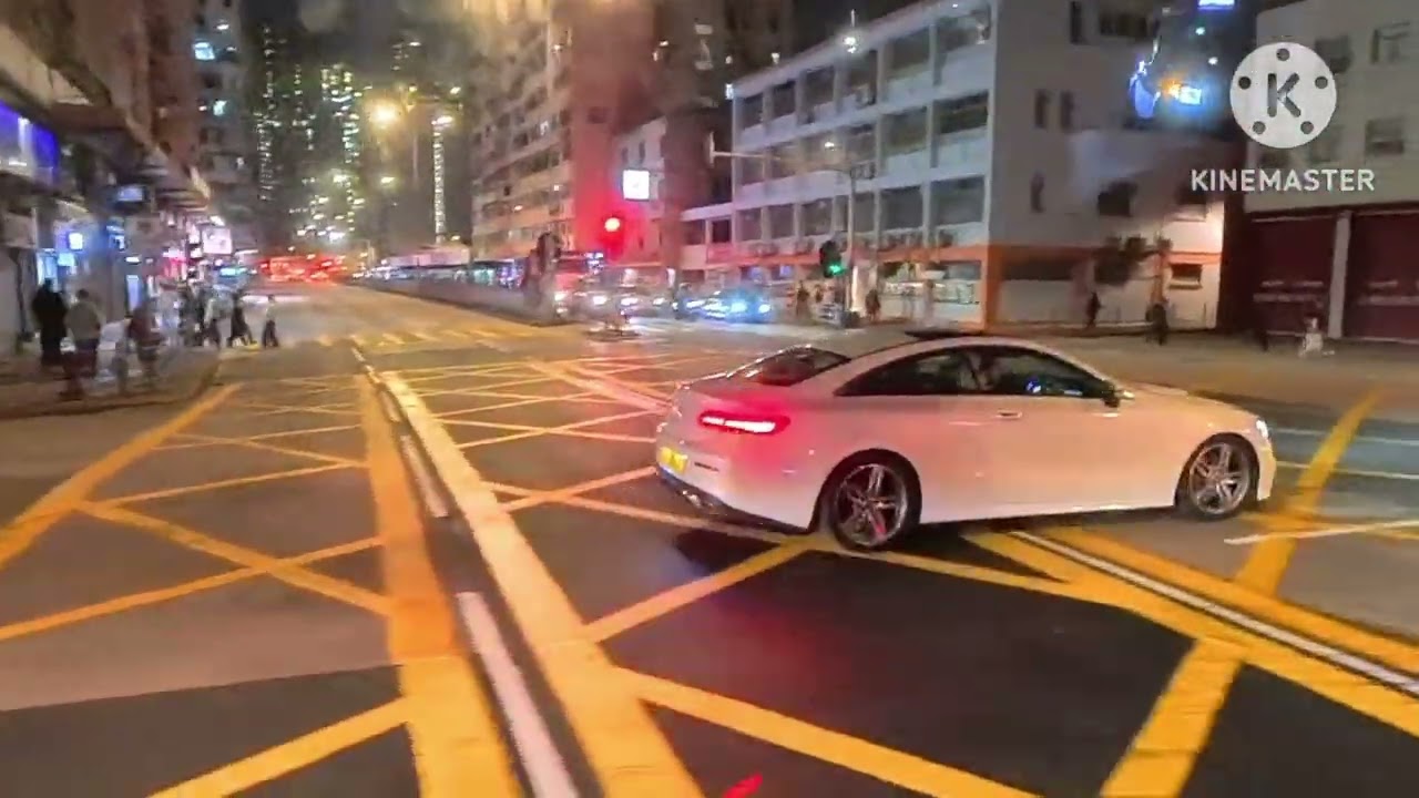 Hongkong view at night 