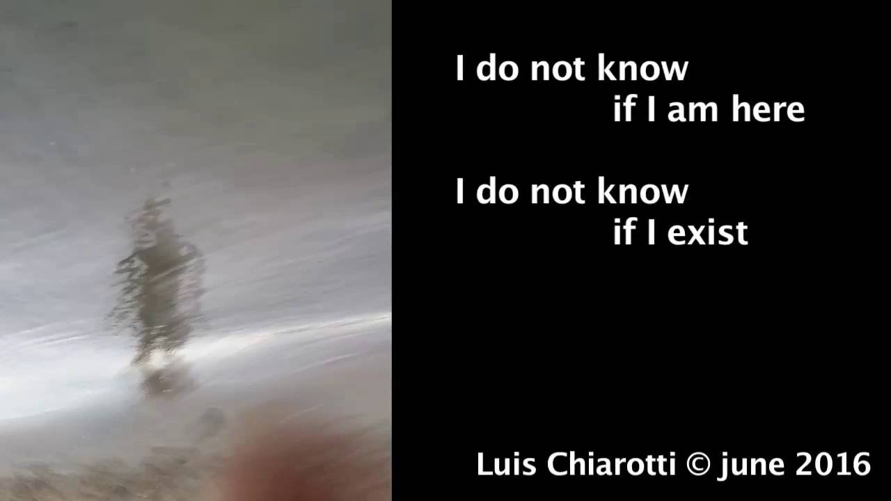No Existence Poem by Luis Chiarotti