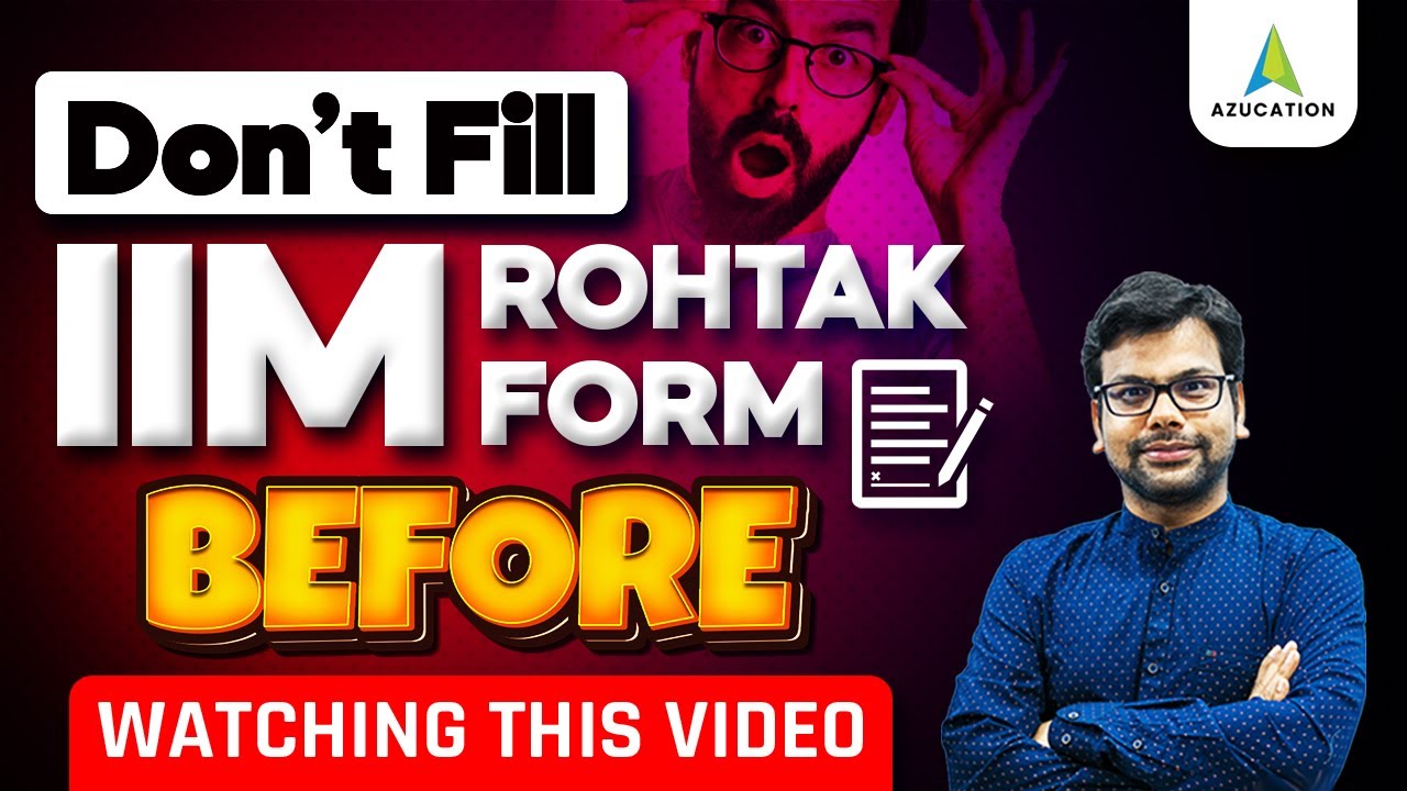 Even at 98%ile - No Convert From IIM Rohtak - Know Selection Criteria | Safe Score RTI - CAT 2023