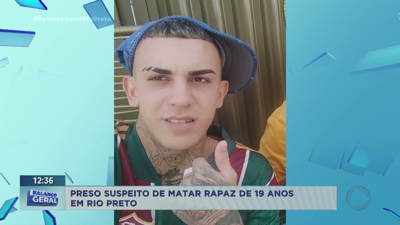 É preso jovem suspeito de matar rapaz de 19 anos em Rio Preto