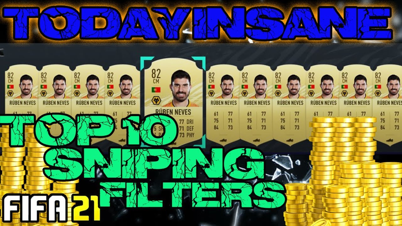 FIFA 21 INSANE MASS BIDDING/ SNIPING FILTERS, WE FOUND A GEM OF A CARD