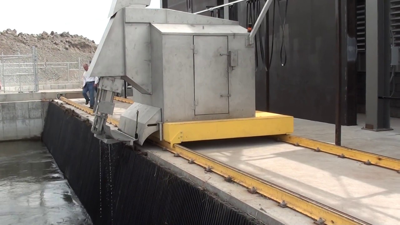 New Hydro Component Systems Trash Rake at Chester Dam