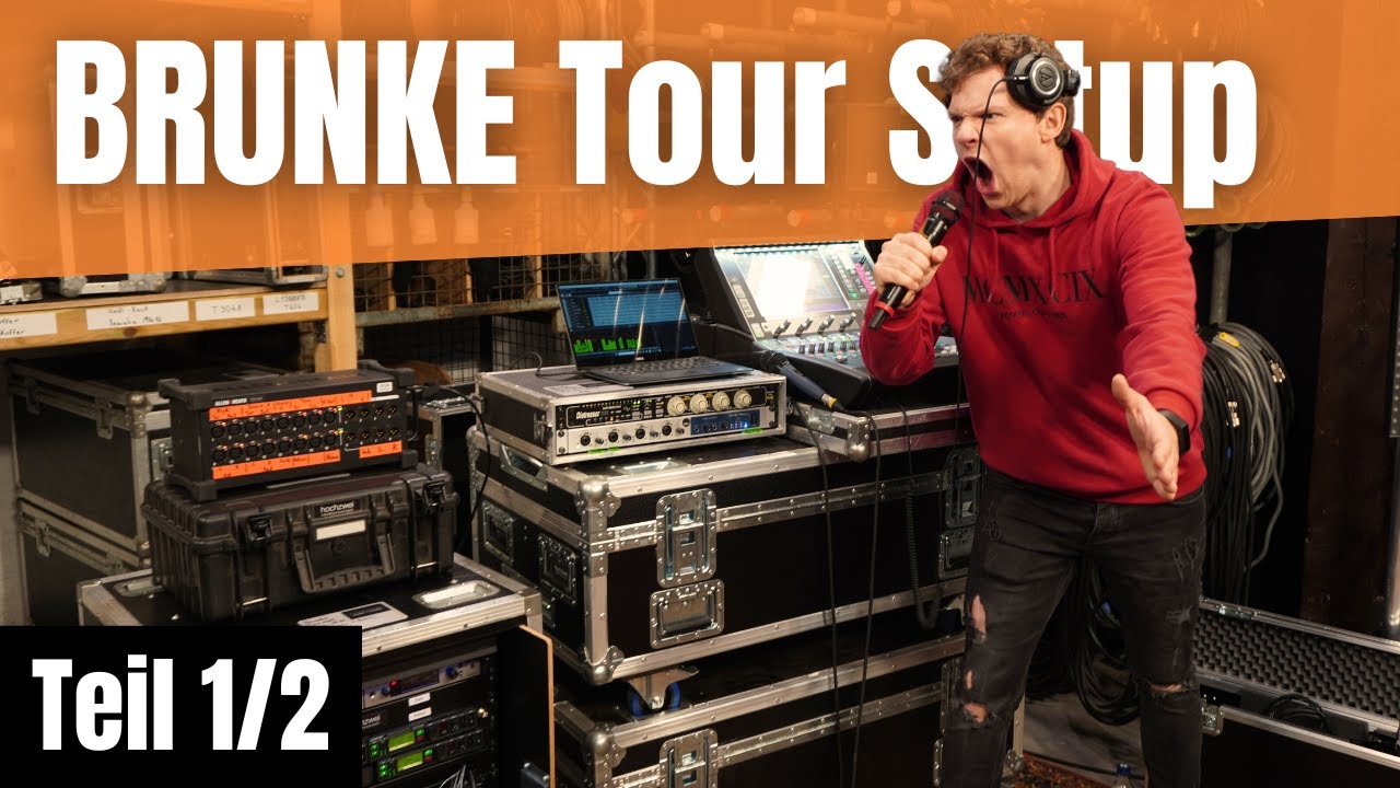 auf CLUB-TOUR mit dLive C1500 (die Idee von der BRUNKE Tour 2023) Teil 1/2