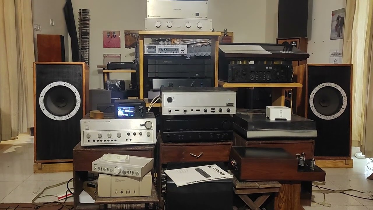 Vintage pioneer tube Amplifier vintage Phillips Full range