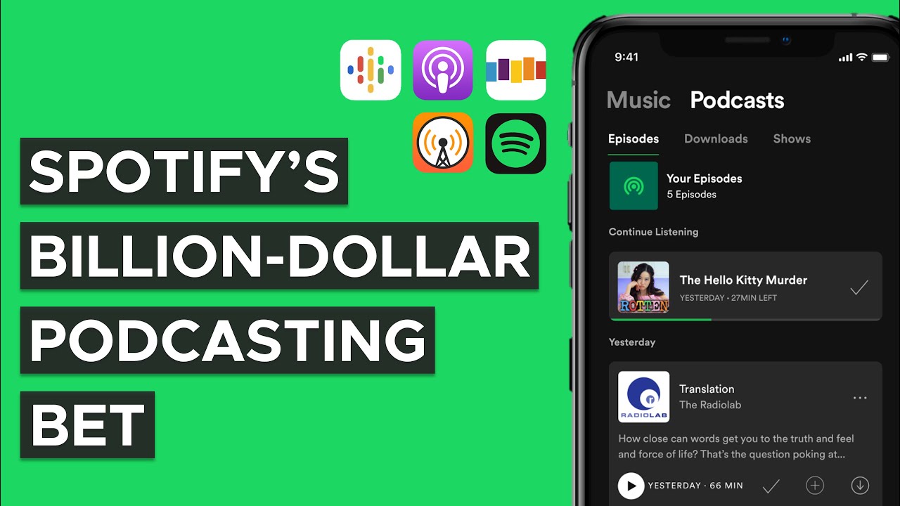 Why Spotify Pivoted to Podcasts & The Horrible Business of Music Streaming