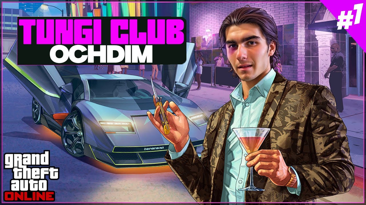 🔞TUNGI CLUB OCHDIM || UZBEKCHA LETSPLAY || GTA 5 ONLINE #1
