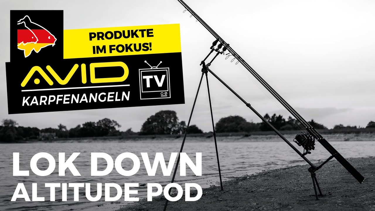 Produkte im Fokus | DAS ULTIMATIVE ROD POD ZUM KARPFENANGELN | LOK DOWN ALTITUDE POD