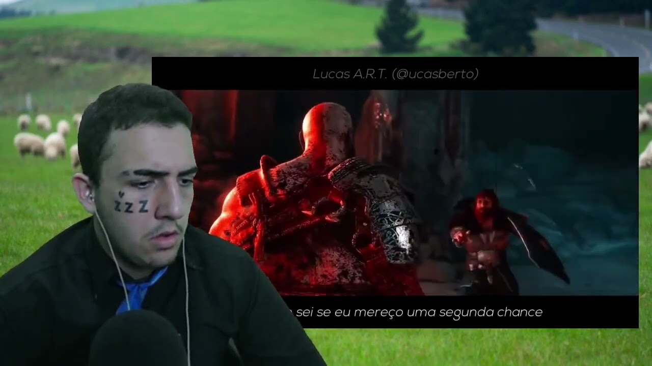 PASTOR REACT Rap do Kratos God of War   EU SOU UM DEUS   NERD HITS